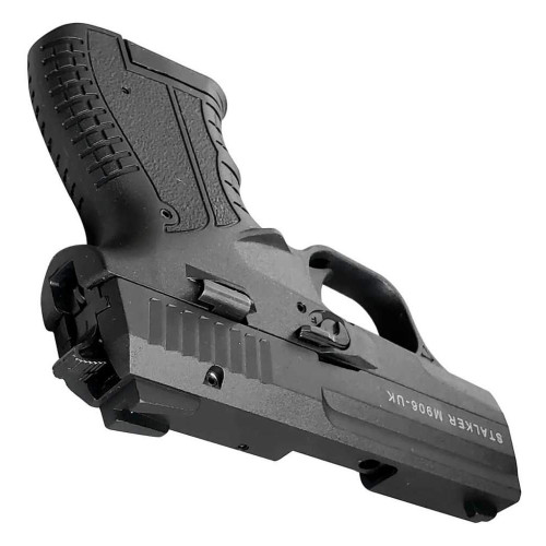 Шумовий пістолет Stalker Mod. 906 Black фото 2