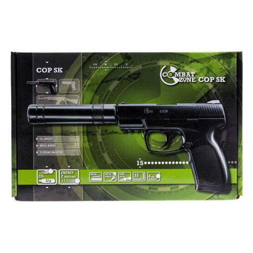 Страйкбольный пистолет Umarex Combat Zone COP SK - CO₂ кал. 6 мм (2.5958) фото 9