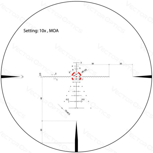 Оптичний приціл Vector Optics Constantine 1-10x24 Illum SFP фото 8