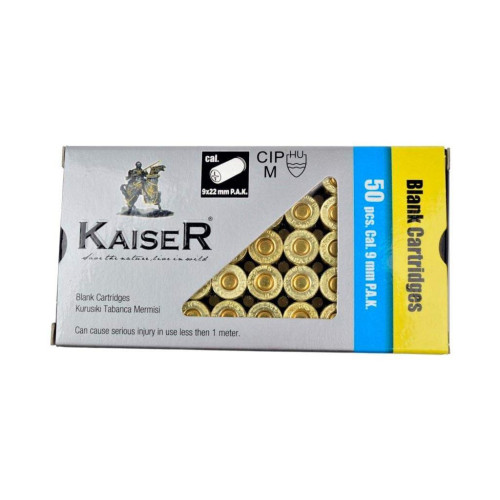 Холостые патроны Kaiser 9 мм P.A.K фото 2