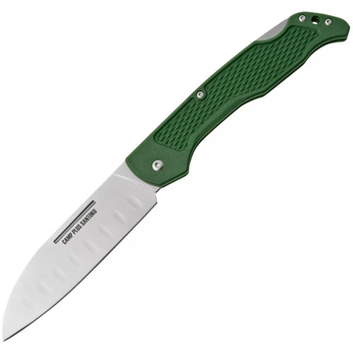 Нож складной Ontario Knife Camp Plus Santoku Green фото