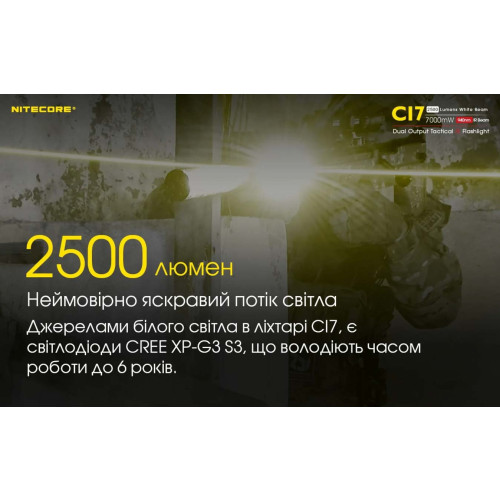 Ліхтар Nitecore CI7 фото 9
