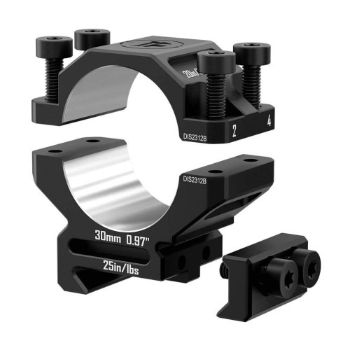 Кольца Discovery Scope Mount Rings 6061 Series (30 мм) Low на Picatinny. ВН - 9.5 мм фото 4