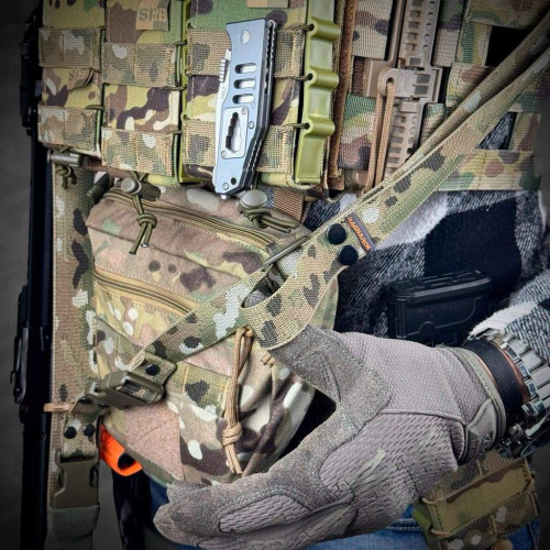 Ремень оружейный трехточечный RAGNAROK «Hel» Gen.II carbine Мультикам фото 5