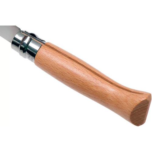 Ніж Opinel №8 Inox бук (з чохлом) фото 5