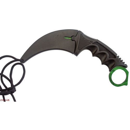 Нож CS GO Karambit Night Green фото 3
