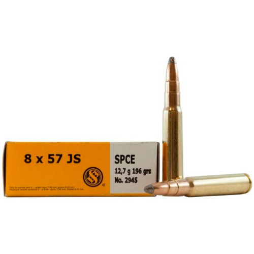 Патрон Sellier & Bellot кал. 8x57 JS куля SPCE, маса 12.7 гр/196 гран фото