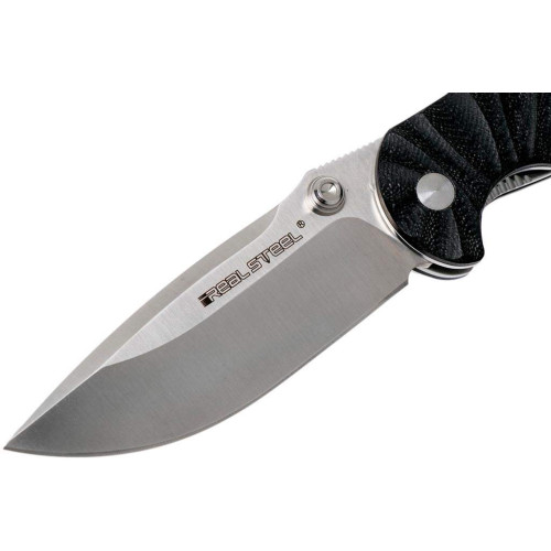 Нож Real Steel H6 Grooved Black (7785) фото 3