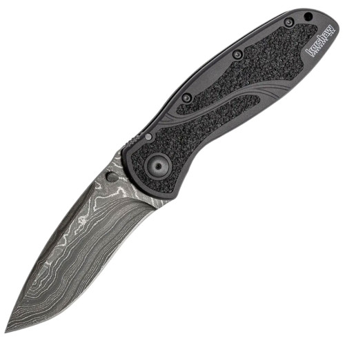 Нож складной Kershaw Blur Damascus Black фото