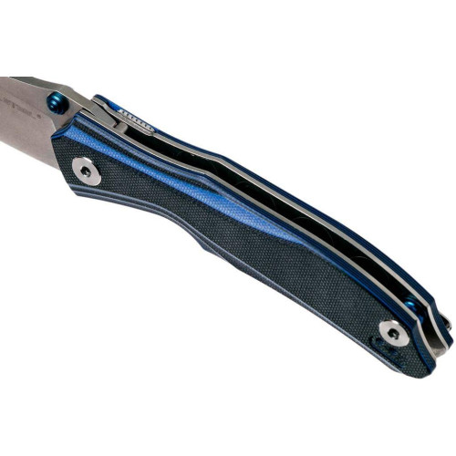 Нож Real Steel E802 Horus Black/Blue (7432) фото 7