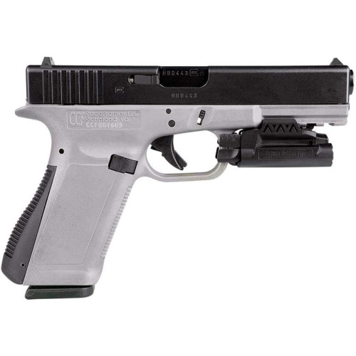 Лазерный целеуказатель+фонарь LaserMax Spartan Combo (красный) фото 4