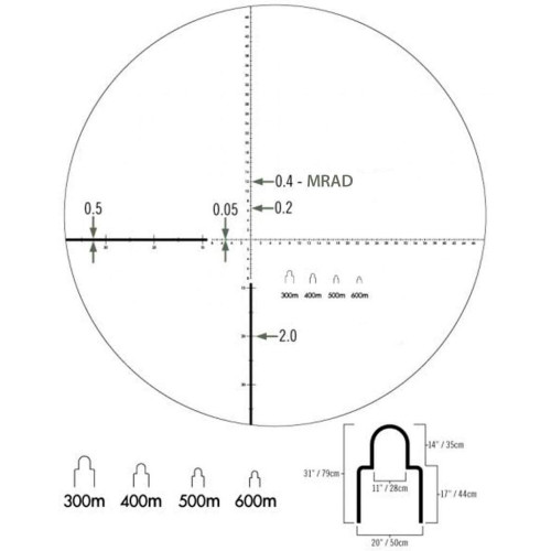 Бинокль Vortex Ranger HD 10х50 R/T с дальномерной сеткой MRAD фото 5