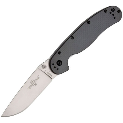 Нож Ontario Knife RAT I Carbon Fiber Black (ON8867CF) фото