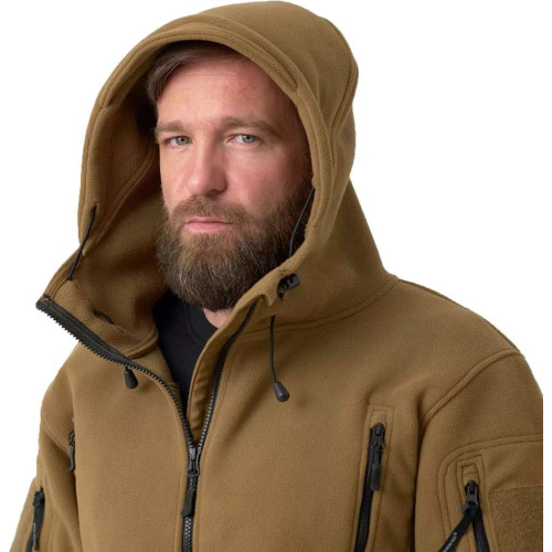Флісова кофта Helikon Patriot Fleece - Heavy Fleece (розмір - M, колір - Coyote) фото 5