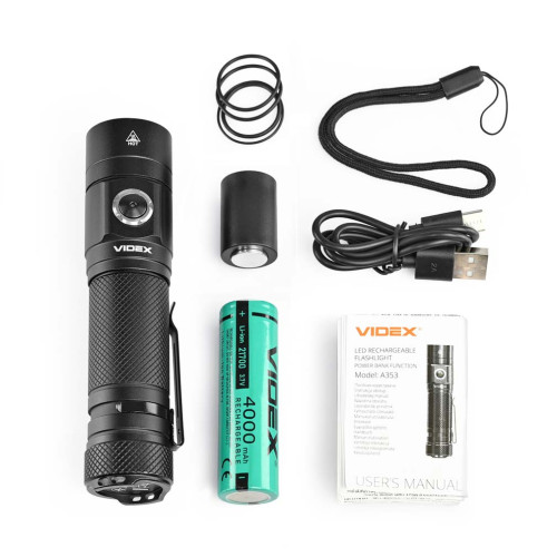 Портативный светодиодный фонарь VIDEX VLF-A353 фото 14