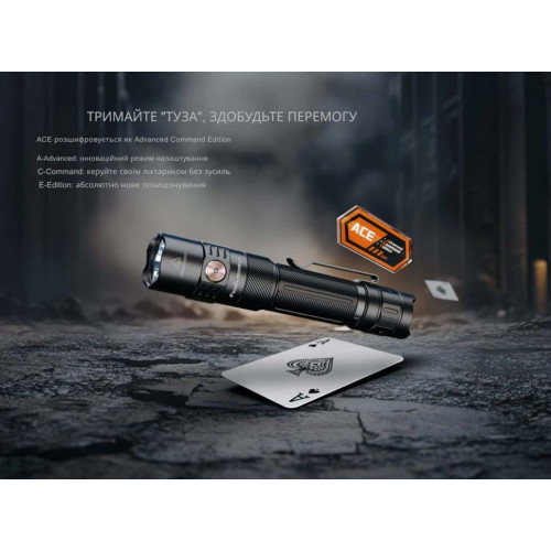 Ліхтар тактичний Fenix PD35R фото 8