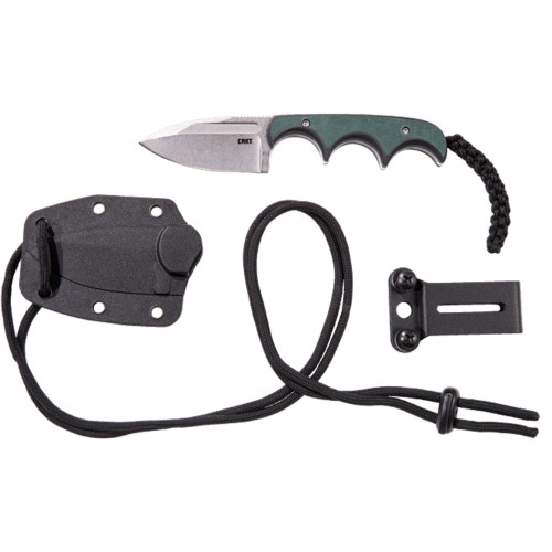 Нож CRKT "Minimalist® Spear Point Green Black" фото 6