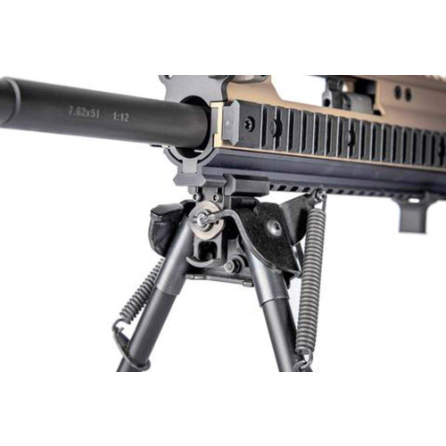Сошки Harris Bipod S-BRMP (висота 15.2 – 22.9 см, шарнірна база) фото 4