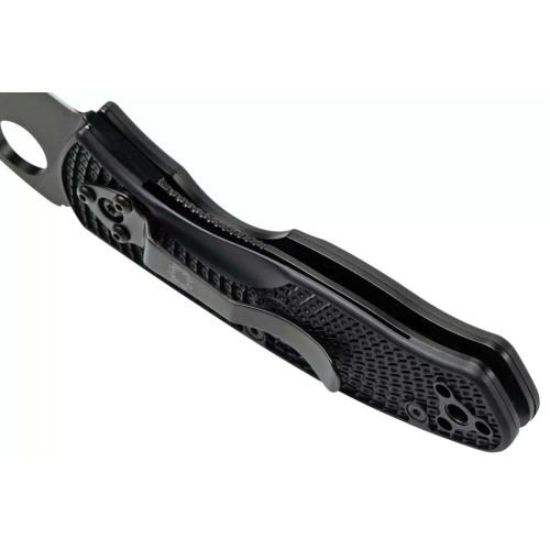 Ніж Spyderco Persistence Lightweight FRN Black Blade (C136PBBK) фото 5