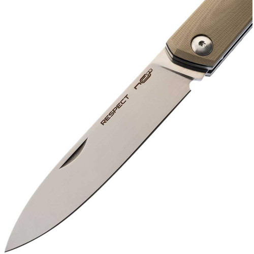 Нож N.C. Custom Respect G10 Tan фото 2