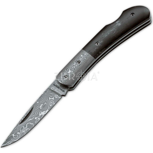 Нож Boker Magnum Black Bone Damascus фото