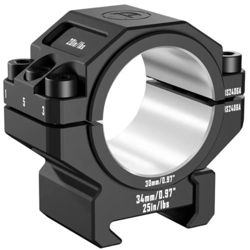 Кольца Discovery 6061 Aluminum Heavy-Duty Scope Mount (34/30 мм) Low на Weaver/Picatinny фото 3