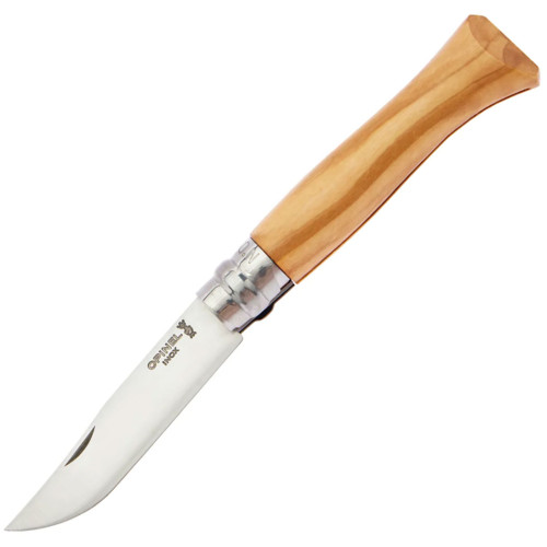 Нож складной Opinel №9 VRI Inox Olive фото