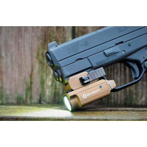 Фонарь Olight PL-Mini 2 Valkyrie. Цвет - desert tan фото 11