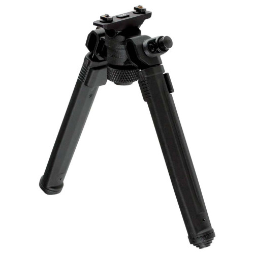 Сошки Magpul Bipod на M-LOK (высота 17.2 - 26 см, шарнирная база) черный фото