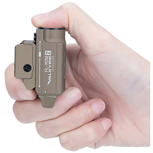 Фонарь Olight PL-Mini 2 Valkyrie. Цвет - desert tan фото 9