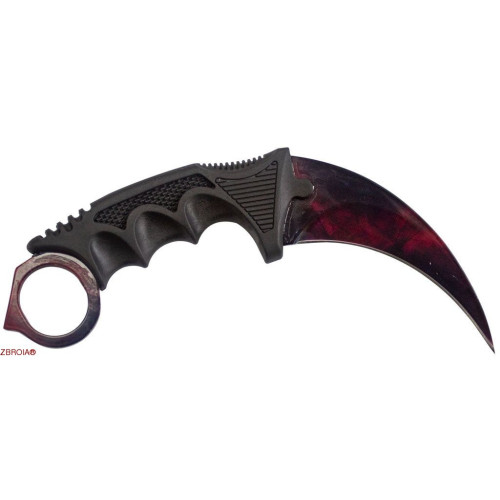 Нож CS GO Karambit Night Sakura Red фото 2