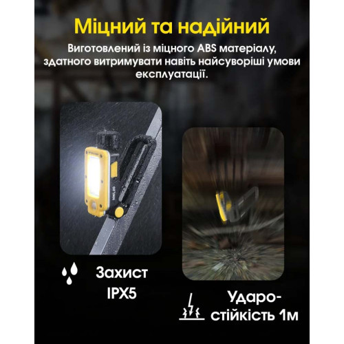 Ліхтар універс з магнітним кріпленням Nitecore NWL20 фото 12