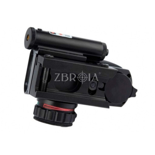 Коллиматорный прицел Walther 1x22x33 с ЛЦУ (4 маркера, 2 цвета) фото 2
