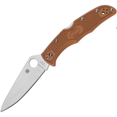 Ніж Spyderco Endura 4 Flat Ground Brown (C10FPBN) фото