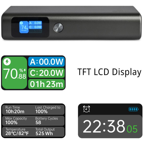 Повербанк Videx VPB-323 20000 mAh Black фото 8