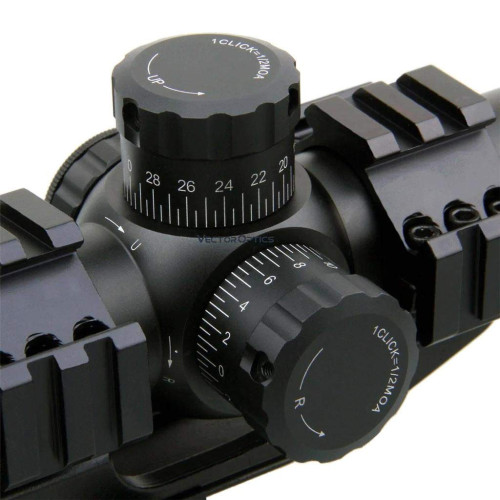 Оптичний приціл Vector Optics Mustang 1-4x24 FFP Illum фото 5