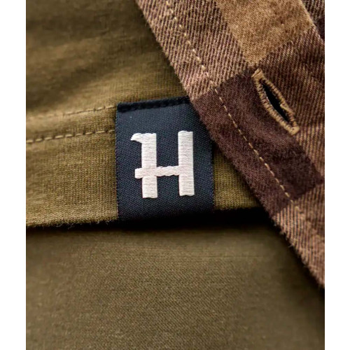 Футболка Harkila H-logo S/S T-Shirt (L, Dark Olive) фото 6