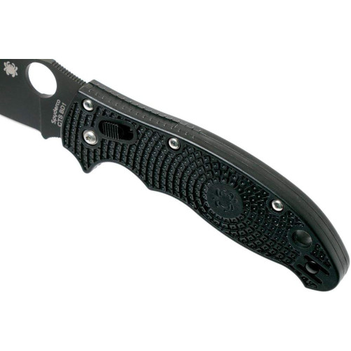 Ніж Spyderco Manix 2 Black Blade (C101PBBK2) фото 7