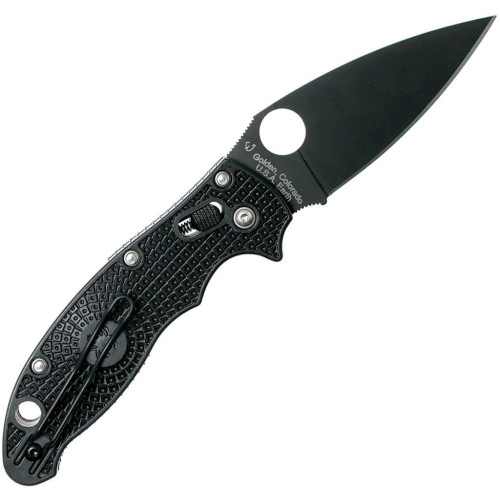 Ніж Spyderco Manix 2 Black Blade (C101PBBK2) фото 9