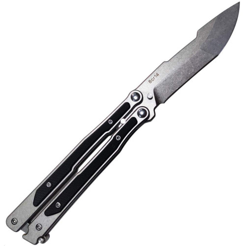 Нож-бабочка Mr. Blade MadCap Black Stonewash фото 2