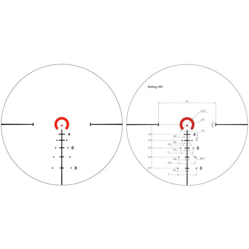 Оптический прицел Vector Optics Continental 1-6x28 FFP фото 9