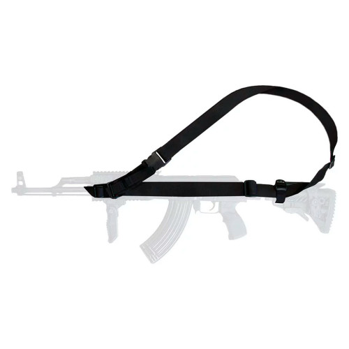 Ремень тактический трехточечный DANAPER Silent Sling Black фото