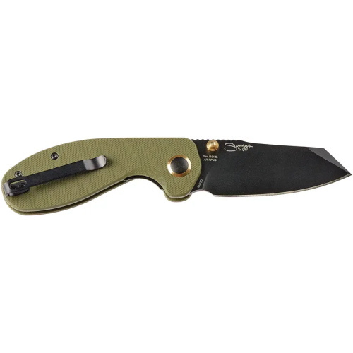 Нoж CJRB Maileah L Black Blade, AR-RPM9 Steel, G10 Green (J1918L-BGN) фото 4
