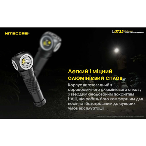 Ліхтар налобний Nitecore UT32 фото 20