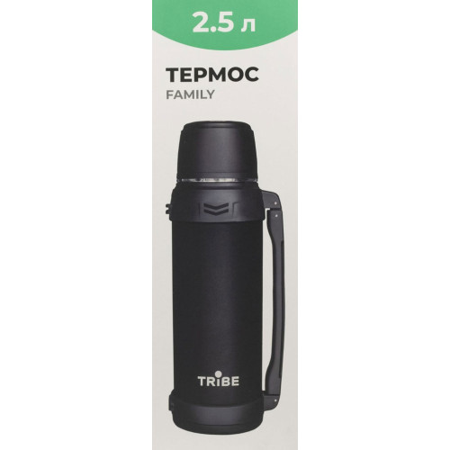 Термос Tribe Family line 2.5 л Black фото 11