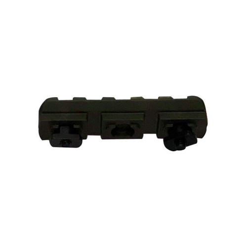 Планка DLG Tactical (DLG-110) для M-LOK, профиль Picatinny/Weaver (5 слотов) олива фото 3