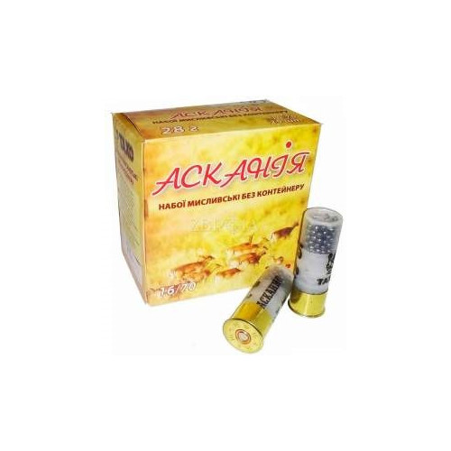 Патроны ТАХО "Аскания" 16/70 №11 (28гр) б/к (25шт) фото