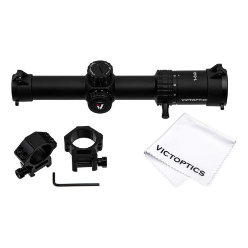 Оптичний приціл Vector Optics S6 1-6x24 Illum SFP фото 6