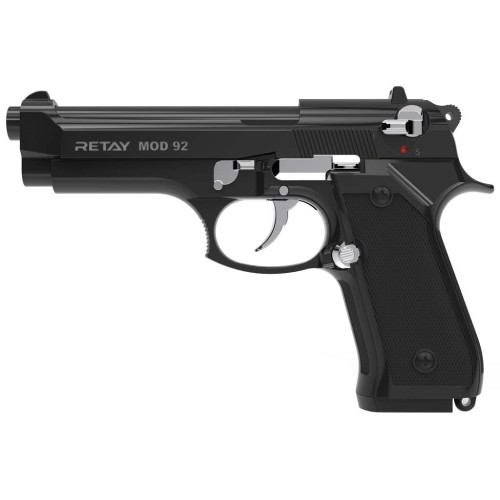 Шумовий пістолет Retay Arms Mod. 92 Black/Nickel фото