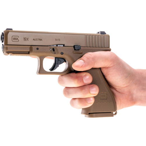 Пневматический пистолет Umarex Glock 19X Coyote Blowback (5.8367) фото 8